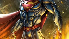 Superman dc comics artwork