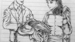 Superman drawings Lois Lane Clark Kent
