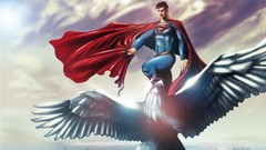 Superman Eagles fan art superheroes dc comics artwork Man of 