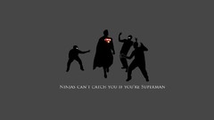Superman funny ninjas