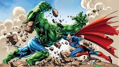 Superman marvel comics Hulk