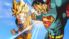 Superman son goku Dragon