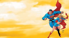 Superman superheroes dc comics supergirl Michael Turner