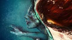 Surface science fiction breaking amber digital art romantically 