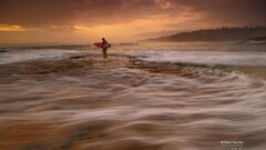 surfing waves Sea sky outdoors