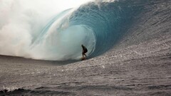 surfing waves Sport Sports outdoors Men Sea