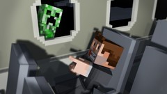 Surprise parody minecraft creeper The Twilight Zone