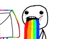 Surprise rainbows meme OMG