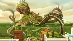 Surreal octopuses Whales vehicles