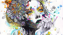 Surrealism abstract artwork greno