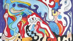 Surrealism paintings German artwork traditional art