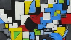 Surrealism paintings German cubism artwork traditional art