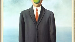 Surrealism paintings Rene Magritte Son of Man
