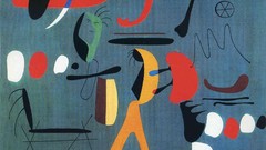 Surrealism paintings Spanish artwork traditional art Joan Miro