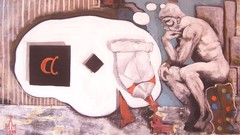 Surrealism paintings statues German artwork traditional art