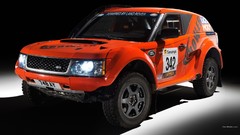 SUV Land Rover raid Off-Road bowler orange cars exr s