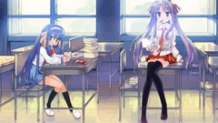 Suzumiya haruhi hiiragi kagami izumi konata the melancholy of 