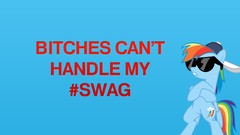 Swag my little pony rainbow dash My Little Pony: Friendship is 