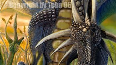 Swamp Dragons fantasy art