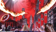 Swastika red skull captain america marvel comics Namor The 