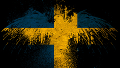 Sweden Eagles Flags