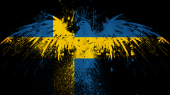 Sweden Eagles Flags