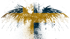 Sweden Eagles hawk white