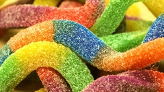 Sweets (candies) gummy worms