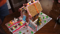 Sweets desserts gingerbread House