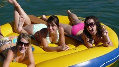 Swimming pools beach girls