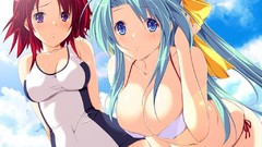 Swimsuits anime girls