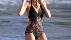 Swimsuits beach girls wet