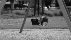 Swings grayscale