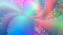 Swirls abstract multicolor