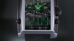 Switzerland dial mechanical watches wristwatch binary artwork 