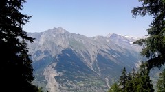 Switzerland Sion mountaines Nendaz