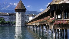 Switzerland Swans architecture rivers