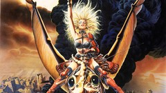 Swords artwork girls with swords