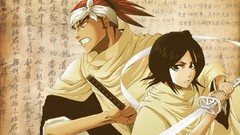 Swords bleach kuchiki rukia kanji Abarai Renji