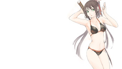 Swords boobs bikini panties