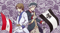 Swords brunettes Austria Flags