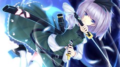 Swords hair ornaments dual