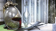 Swords helmets renders