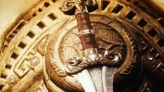 Swords the elder scrolls v skyrim nordic nordic pattern