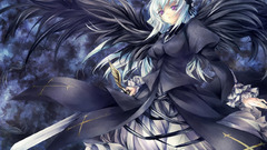 Swords wings dress rozen