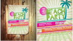 Swp beach party flyer