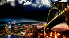 Sydney night Life light