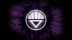 Symbol black purple dark