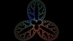 Symbol sierpinski's triangle mobius