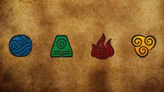 Symbols elements Avatar digital art